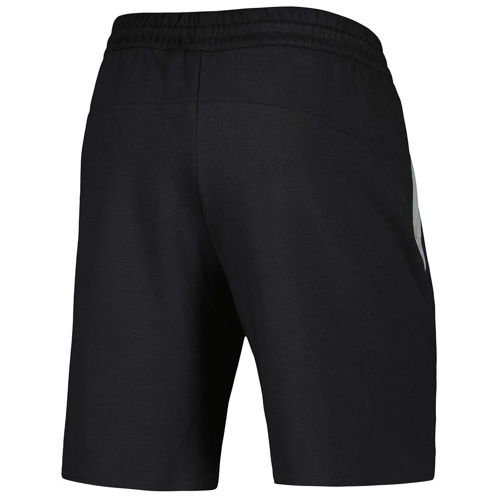 Men's adidas Black FC Dallas 2023 Player Travel Shorts