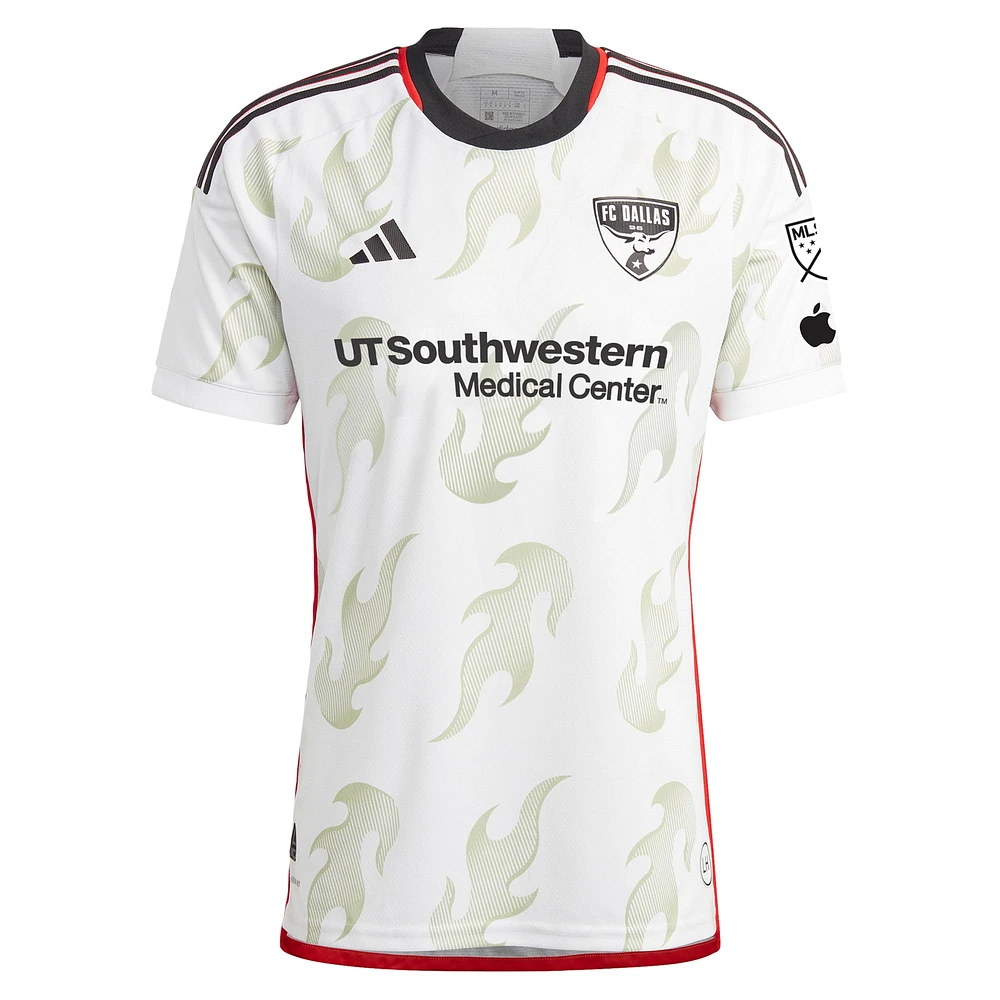 Men's adidas Maarten Paes White FC Dallas 2024 Burn Baby Authentic Player Jersey
