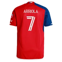 Men's adidas Paul Arriola Navy FC Dallas 2024 After Burner Authentic Player Jersey
