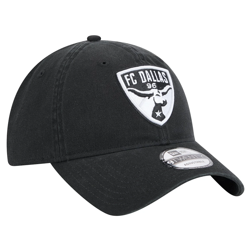 Men's New Era  Black FC Dallas 2025 Kickoff 9TWENTY Adjustable Hat