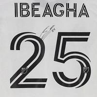 Sebastien Ibeagha FC Dallas Autographed Match-Used #25 White adidas Jersey from the 2024 MLS Season - Size L