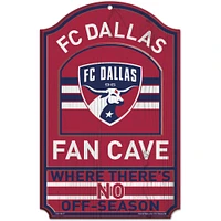 WinCraft FC Dallas 11" x 17" Wood Sign