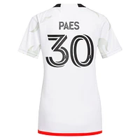 Maillot de joueur adidas Maarten Paes blanc FC Dallas 2024 Burn Baby Replica pour femme