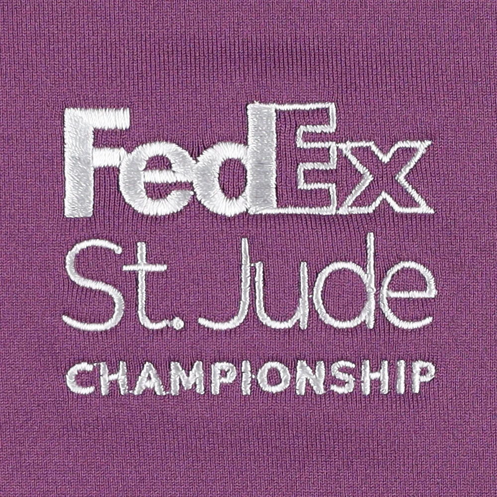 Men's Puma Purple FedEx St. Jude Championship YouV Lightweight Quarter-Zip Top