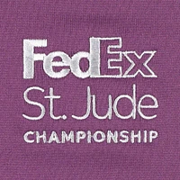 Men's Puma Purple FedEx St. Jude Championship YouV Lightweight Quarter-Zip Top