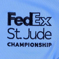 Women's FootJoy Light Blue FedEx St. Jude Championship Sleeveless Polo