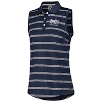 Women's FootJoy Navy FedEx St. Jude Championship Sleeveless ProDry Polo