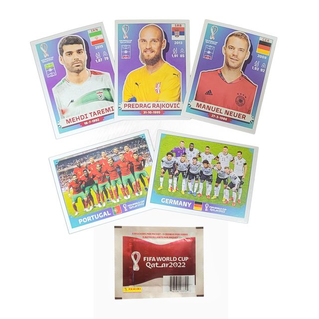 Panini FIFA World Cup Qatar 2022 Football - Autocollants