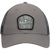 Men's Flomotion Charcoal Hammered Trucker Snapback Hat