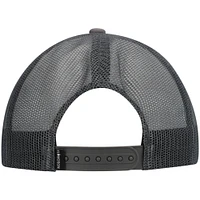 Men's Flomotion Charcoal Hammered Trucker Snapback Hat