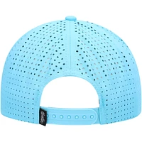 Men's Flomotion Light Blue Icon Snapback Hat