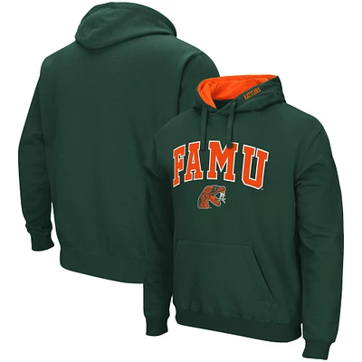 Sweat à capuche Colosseum Green Florida A&M Rattlers Isle pour hommes