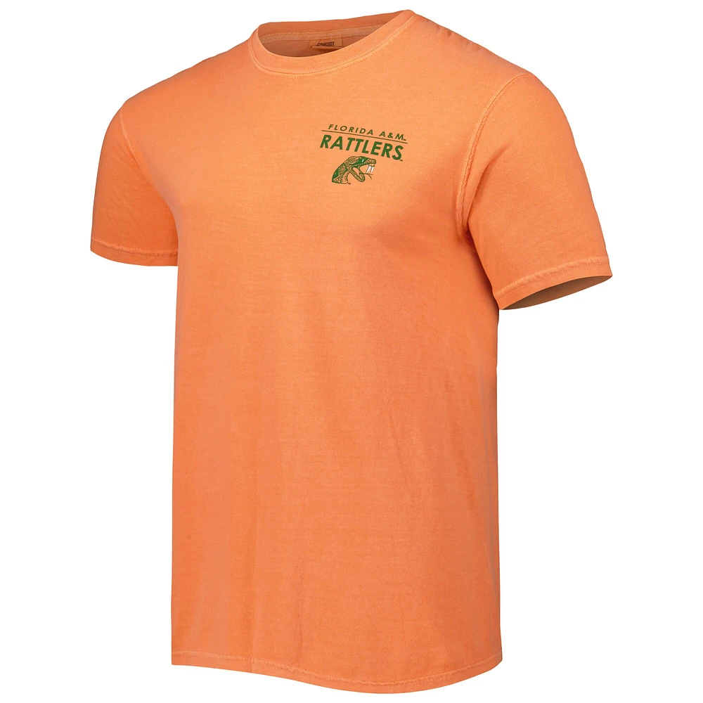 Men's Orange Florida A&M Rattlers Landscape Shield T-Shirt