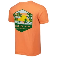 Men's Orange Florida A&M Rattlers Landscape Shield T-Shirt