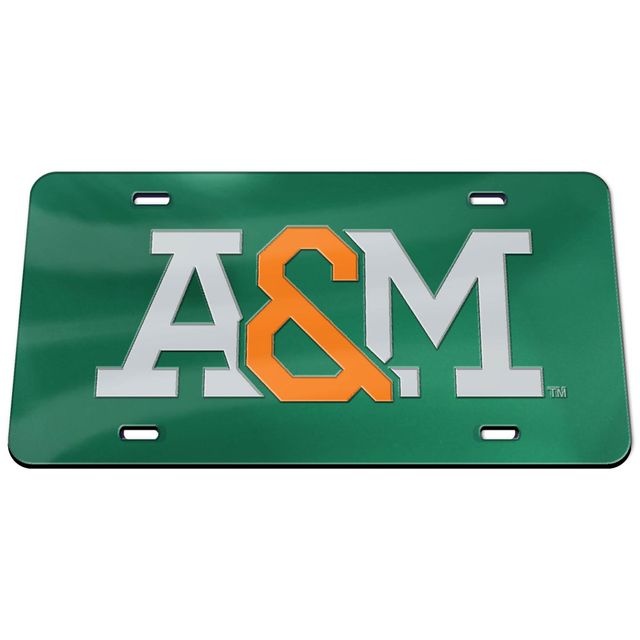 Plaque d'immatriculation WinCraft Florida A&M Rattlers Classic