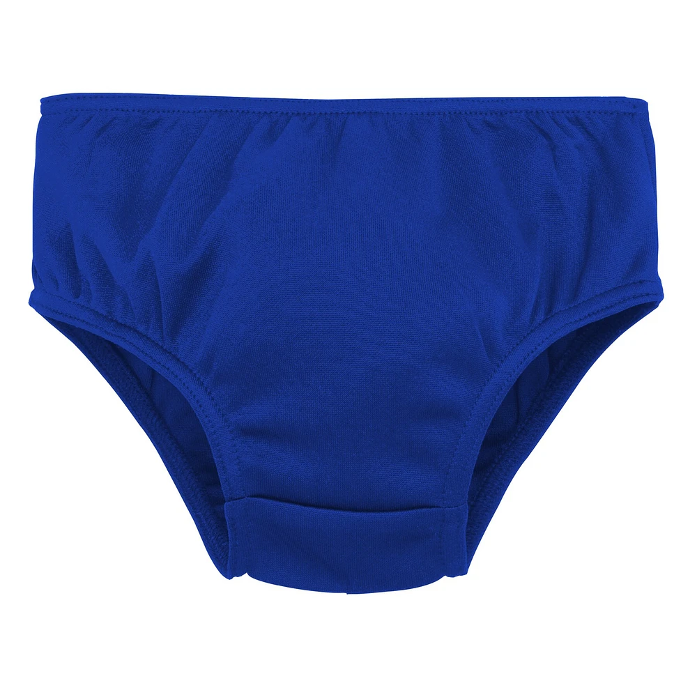 Girls Preschool Royal Florida Gators Two-Piece Cheer Captain Jumper Dress & Bloomers Set