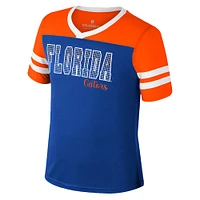 Girls Youth Colosseum Royal Florida Gators Space Opera T-Shirt