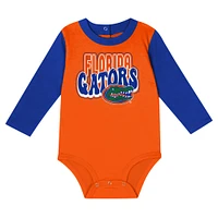 Infant Royal Florida Gators Double Up Long Sleeve Bodysuit & Pant Set