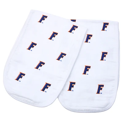 Ensemble de 2 torchons en mousseline pour bébé Three Little Anchors Florida Gators