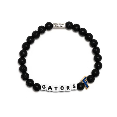 Little Words Project Bracelet en pierre de lave des Gators Floride