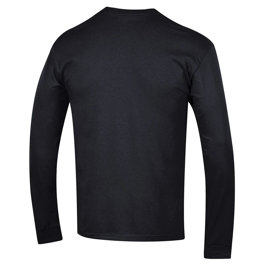 Men's Champion  Black Florida Gators Arch Over Logo Long Sleeve T-Shirt
