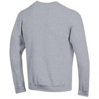 Men's Champion  Heather Gray Florida Gators Basic Arch Fleece Pullover Sweatshirt