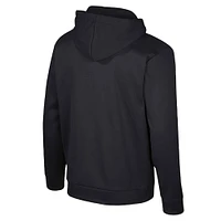Men's Colosseum  Black Florida Gators Quarter-Zip Hoodie
