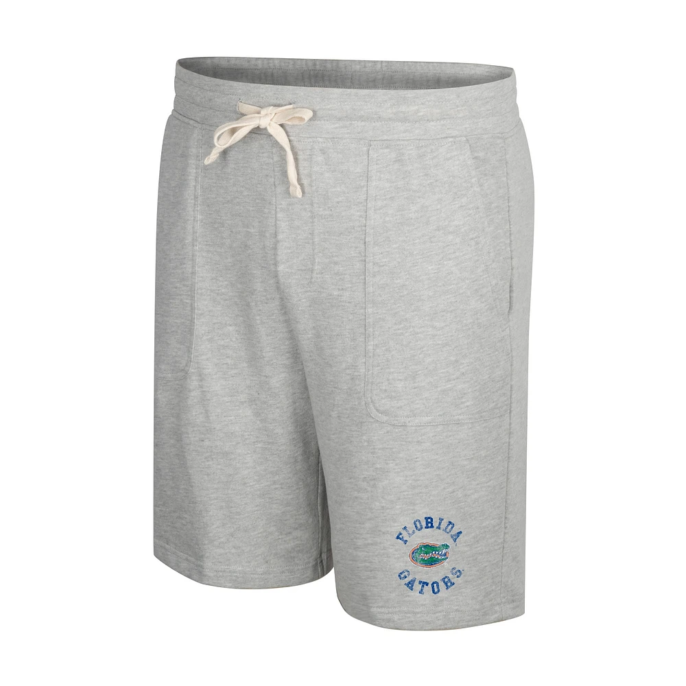 Men's Colosseum Heather Gray Florida Gators Love To Hear This Terry Shorts