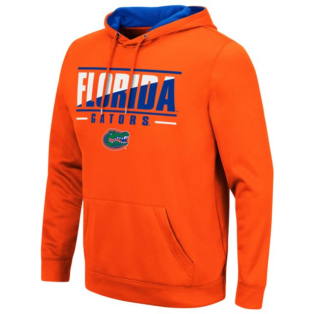 Sweat à capuche Colosseum Orange Florida Gators Slash Stack 2.0 pour homme