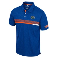 Men's Colosseum  Royal Florida Gators No Problemo Polo