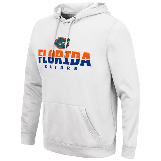 Sweat à capuche lanterne Colosseum White Florida Gators pour hommes