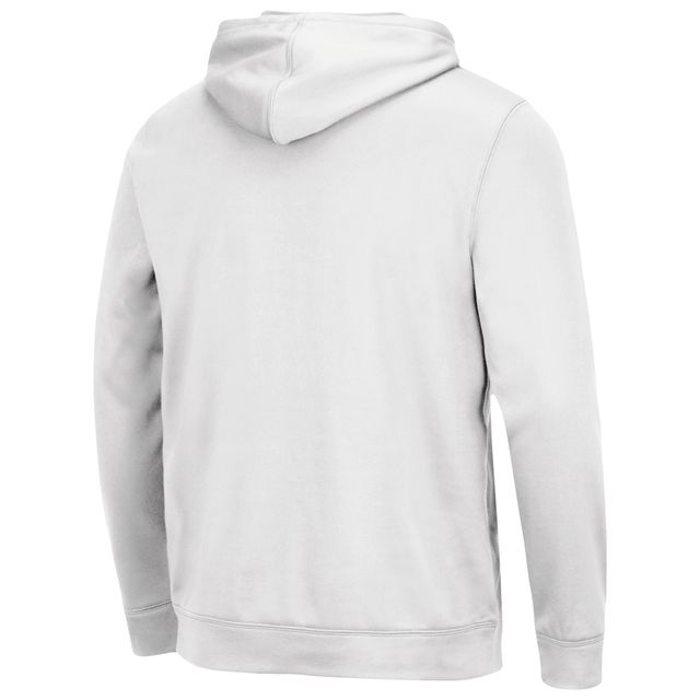Sweat à capuche lanterne Colosseum White Florida Gators pour hommes