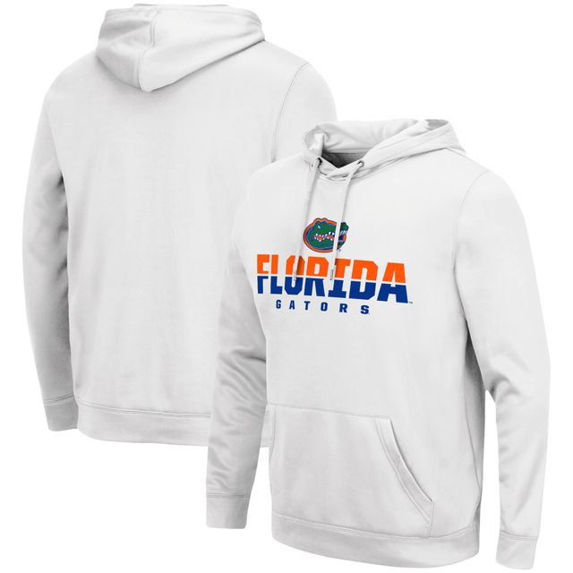 Sweat à capuche lanterne Colosseum White Florida Gators pour hommes