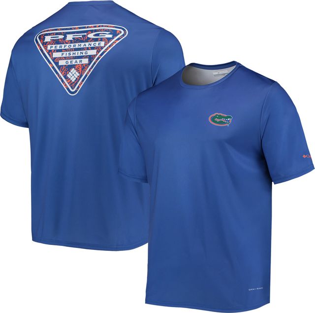 T-shirt Columbia Royal Florida Gators Terminal Tackle Omni-Shade pour homme