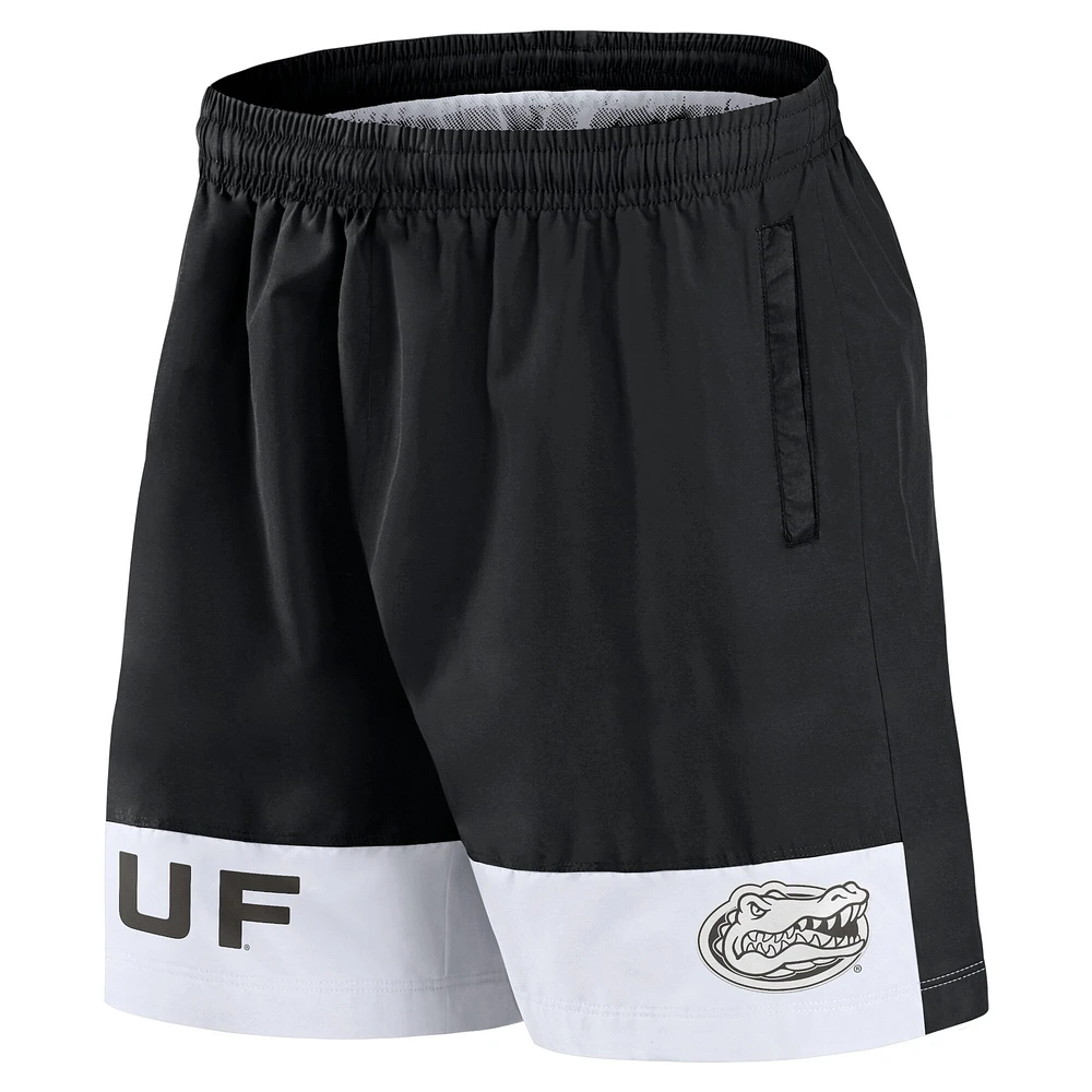 Men's Fanatics Black Florida Gators Elements Intensity Woven Shorts