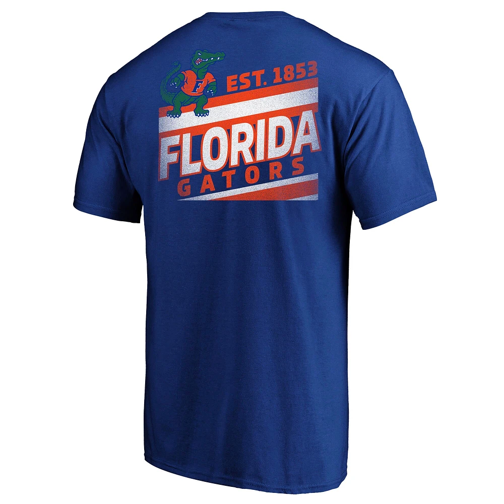Men's Fanatics Royal Florida Gators Big & Tall Ideal Faded T-Shirt