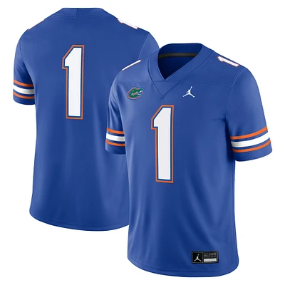 Maillot de match Jordan Brand n° 1 Royal Florida Gators pour homme