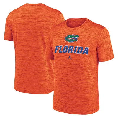 T-shirt Jordan Brand orange pour homme, Primetime Velocity, Florida Gators