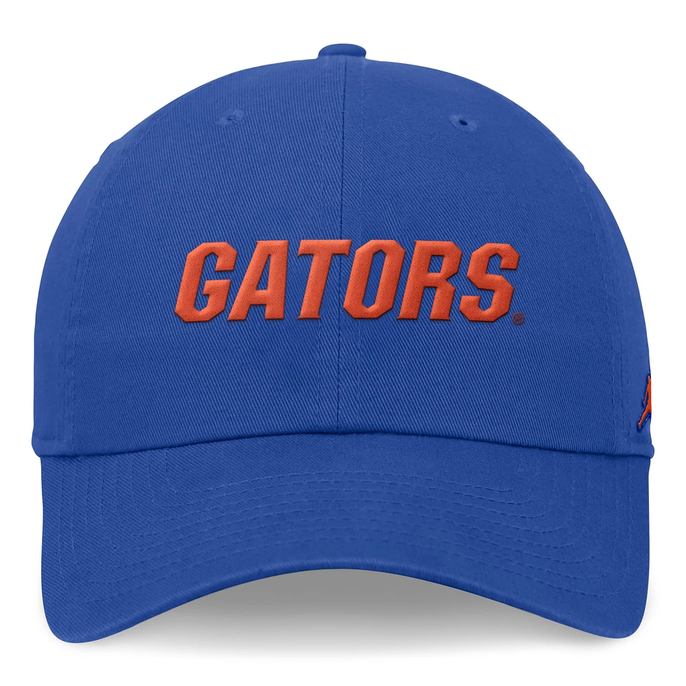 Men's Jordan Brand Royal Florida Gators 2024 On-Field Club Adjustable Hat