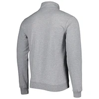 Sweat-shirt gris à quart de zip en molleton léger League Collegiate Wear pour hommes des Florida Gators Stack Essential