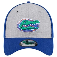 Men's New Era Heather Gray/Royal Florida Gators Two-Tone 39THIRTY Flex Hat