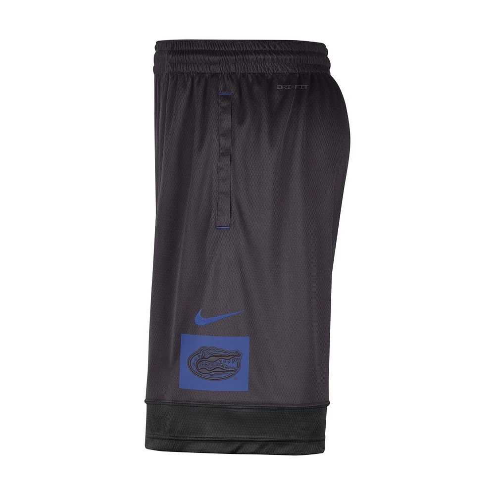 Men's Nike Charcoal Florida Gators Performance Fast Break Shorts