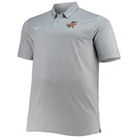 Men's Nike Heathered Gray Florida Gators Big & Tall Performance Polo