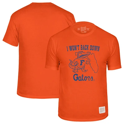 T-shirt rétro original pour homme de la marque Tom Petty Orange Florida Gators