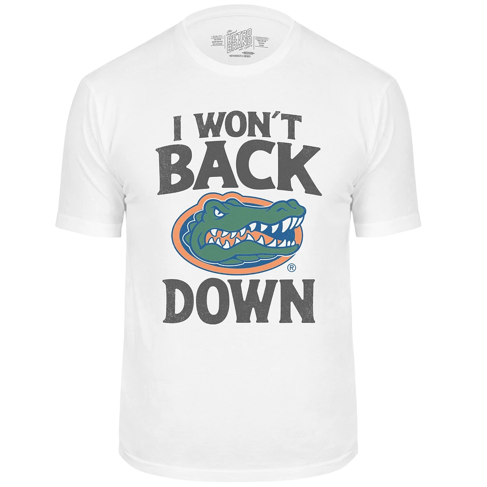 T-shirt rétro original pour homme de la marque Tom Petty, blanc, Florida Gators