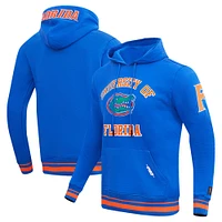 Men's Pro Standard Royal Florida Gators Classic Stacked Logo Pullover Hoodie