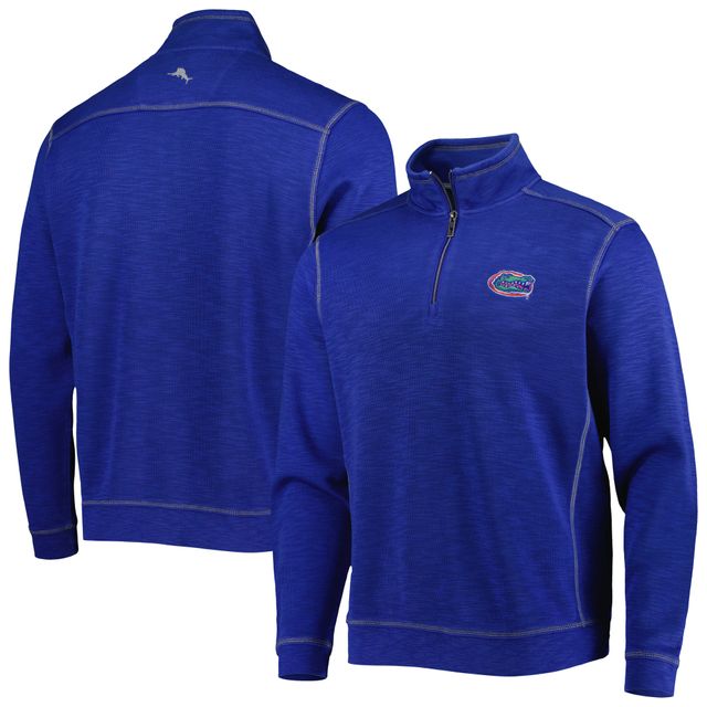 Tommy Bahama Royal Florida Gators Sport Tobago Bay Tri-Blend Mock Neck Half-Zip Jacket