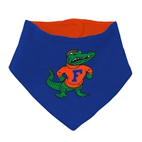 Newborn & Infant Mitchell Ness Royal Florida Gators 3-Pack Bodysuit, Bib and Bootie Set