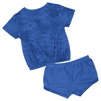 Toddler Colosseum  Royal Florida Gators Fern T-Shirt and Shorts Set
