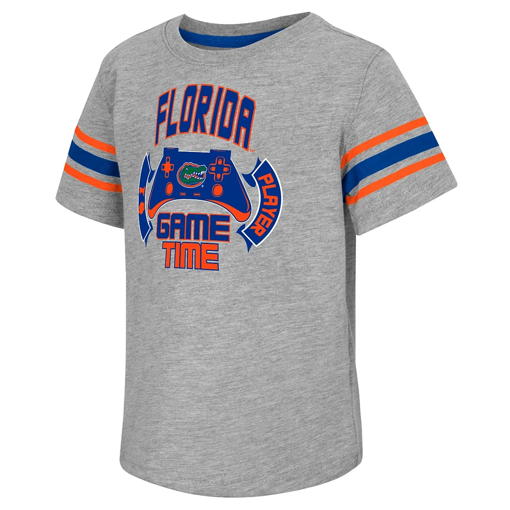 Toddler Colosseum Heather Gray Florida Gators Gamer T-Shirt